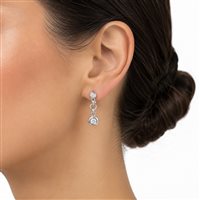 Orecchini Recarlo Donna in Oro Diamante 0.47 Ct ZS 572/45 - ZS 572/45